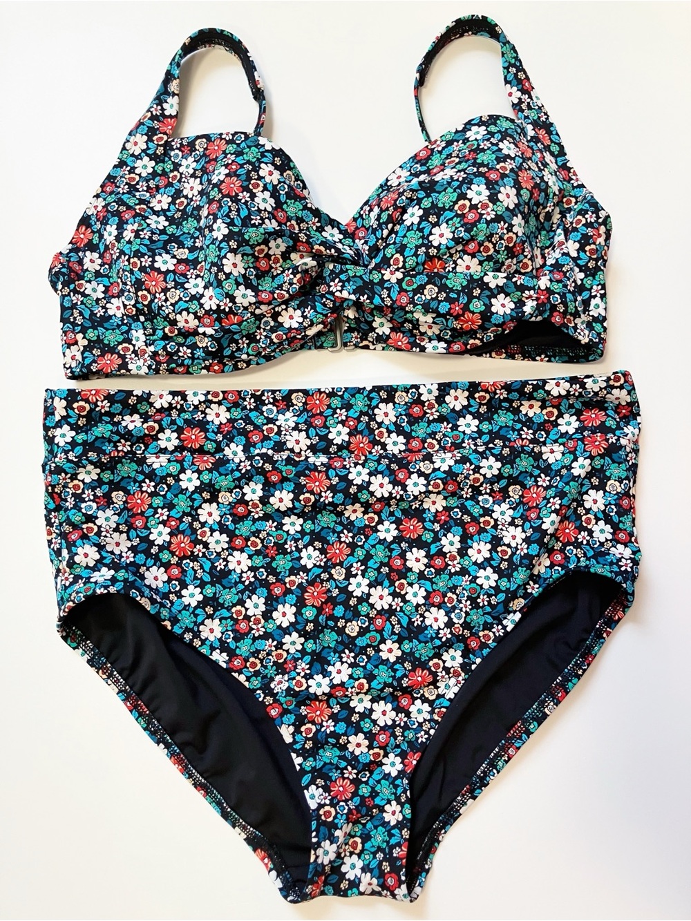 Lands’ End | Floral Bikini Set 12 Beach Pool Summer Swim Travel Vacation